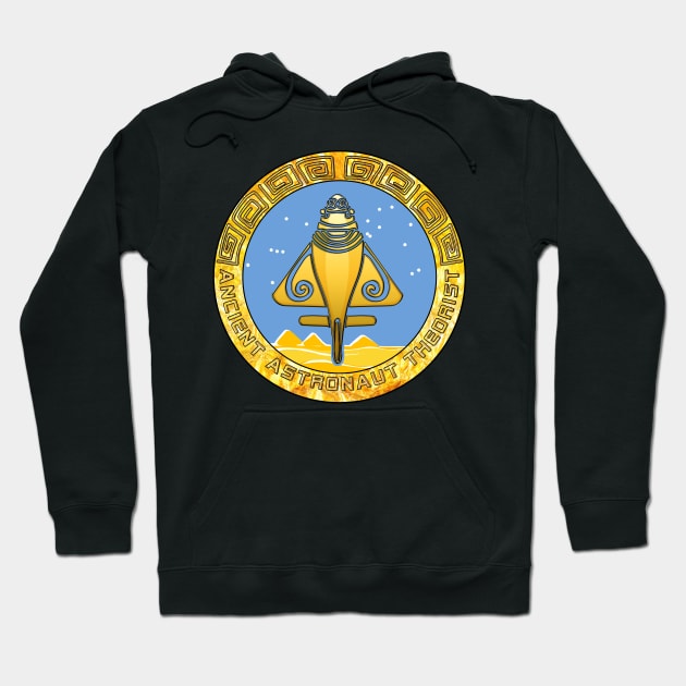 Ancient Astronaut Theorist Hoodie by theartofron